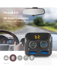 FM-Audiotransmitter voor Auto Gefixeerd | Handsfree bellen 1.0