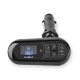 FM-Audiotransmitter voor Auto Zwanenhals Handsfree bellen 0.4 "" LCD-Scherm Bluetooth® 5.0 V DC / 0.5 A Zwart