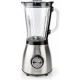 Blender 800 W 1.5 l Glas 2-Snelheden Zilver / Zwart