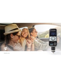 FM-Audiotransmitter voor Auto Kantelbaar Handsfree bellen 1.1