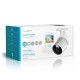 "SmartLife Camera voor Buiten Wi-Fi Full HD 1080p IP65 | Cloud / MicroSD 12 VDC Nachtzicht Android™ / IOS Wit / Zilver"