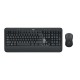 MK540 Draadloze Muis en toetsenbord Multimedia US International Donkergrijs