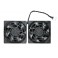 HP Z820 80mm 12VDC 0.35A Rear Dual Fan