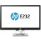 HP EliteDisplay E232 IPS 23" Zwart Full HD Matt