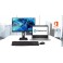 HP EliteBook 840 G3 + 2x 24" Inch TFT + Logitech Keyboard + mouse + Dockingstation + Office 2019 + Pro